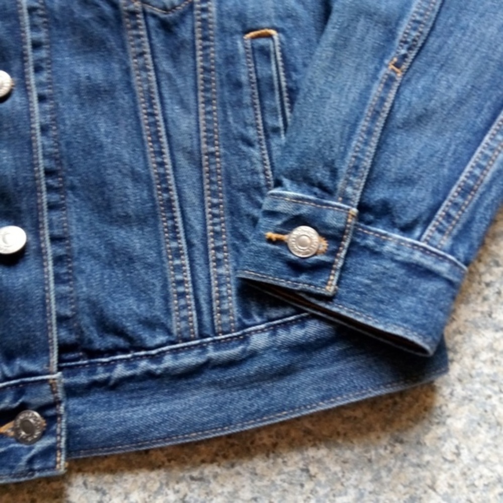 {Levi’s} Limited Ex-Boyfriend Trucker Jacket Patch - Picture 3 of 6